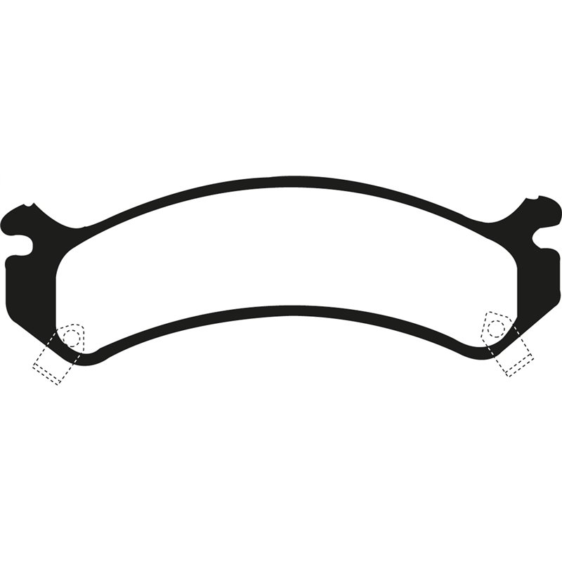 EBC Brakes | Redstuff 3000 Series Ceramic Low Dust Pads - Front EBC Brakes Brake Pads