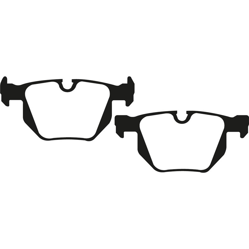 EBC Brakes | Redstuff 3000 Series Ceramic Low Dust Pads - Rear EBC Brakes Brake Pads