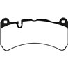 EBC Brakes | Redstuff 3000 Series Ceramic Low Dust Pads - Avant EBC Brakes Plaquettes de freins