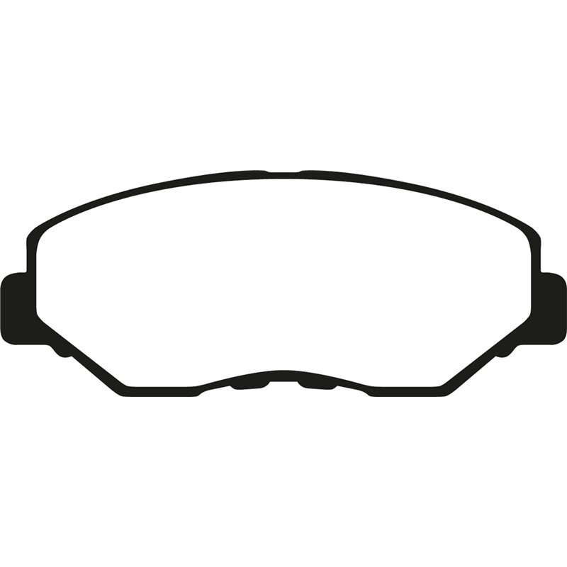 EBC Brakes | Redstuff 3000 Series Ceramic Low Dust Pads - Avant EBC Brakes Plaquettes de freins