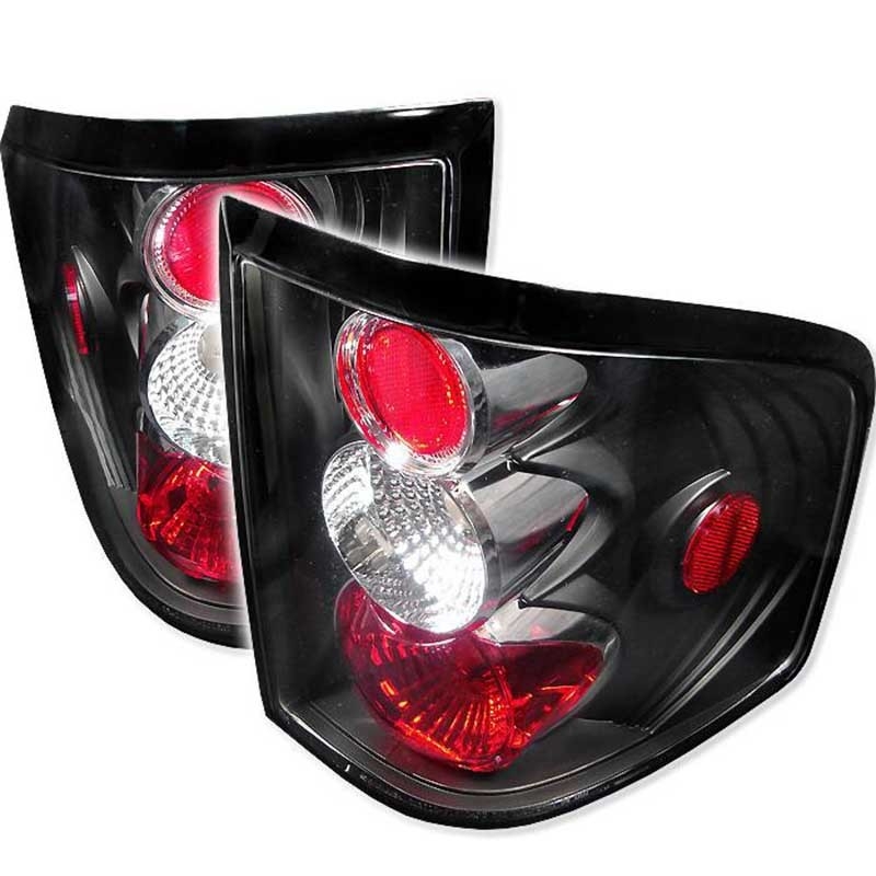 Spyder | Tail Lights - Euro Style - Flareside - Black SPYDER Euro Tail Lights