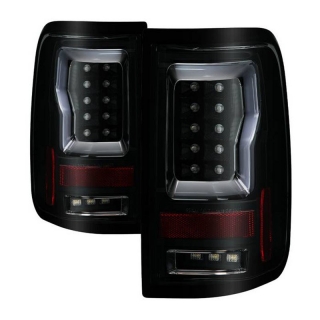 Spyder | Tail Lights - LED Bar Style - Styleside - Black Smoke SPYDER LED Tail Lights