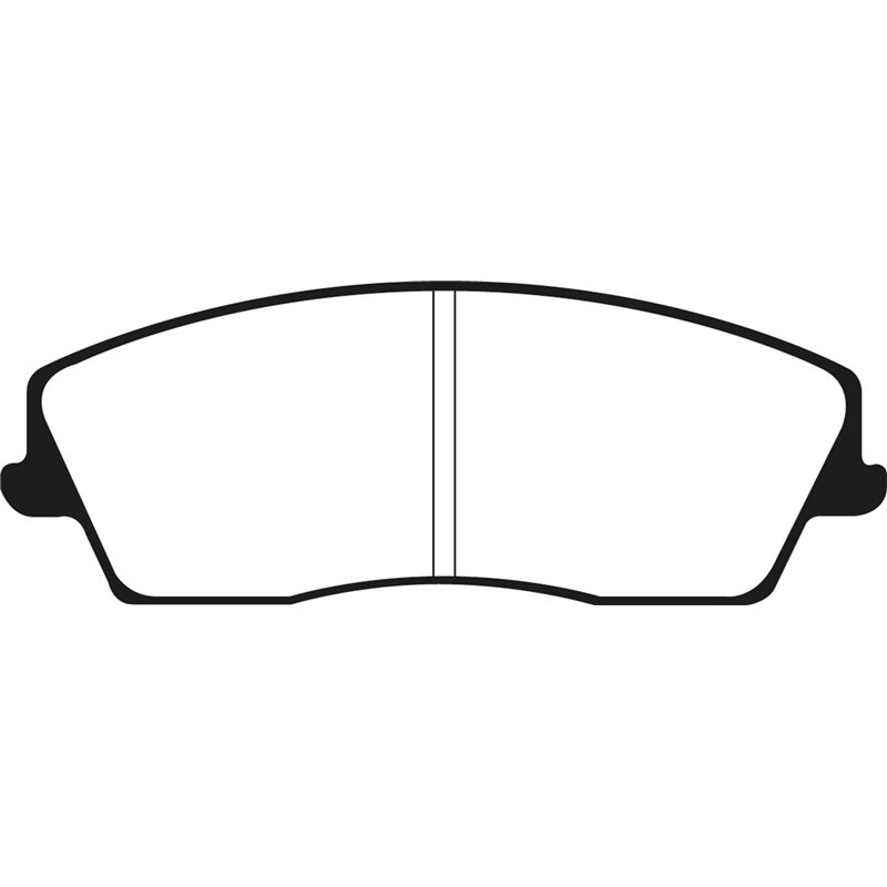 EBC Brakes | Redstuff 3000 Series Ceramic Low Dust Pads - Front EBC Brakes Brake Pads