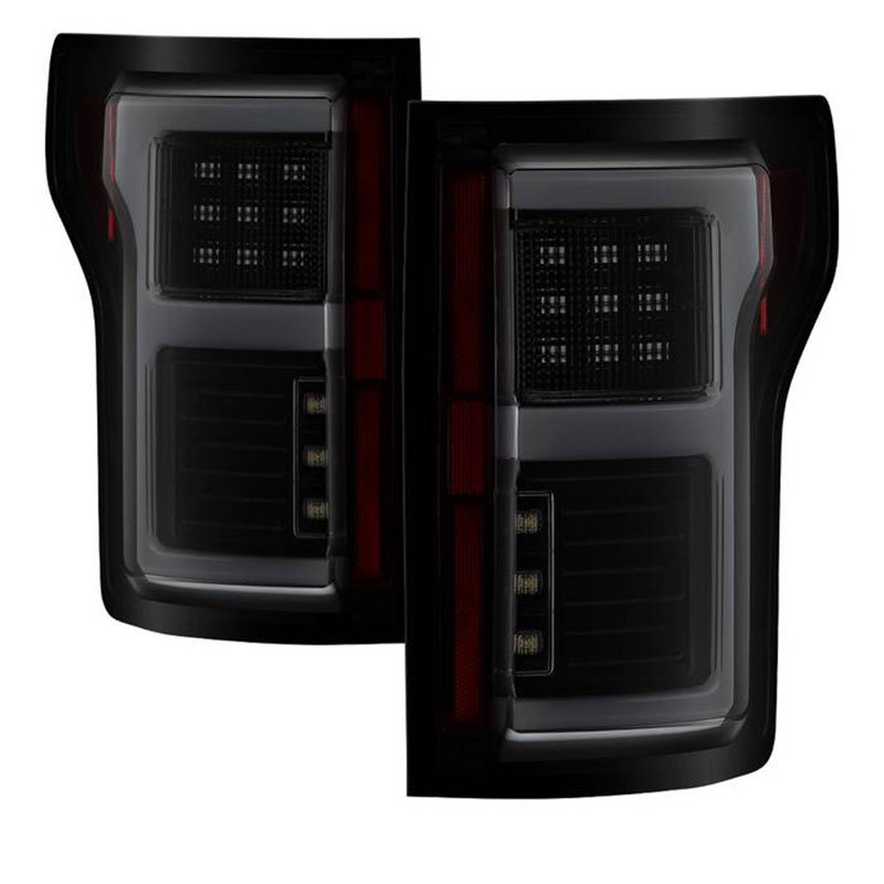 Spyder | Tail Lights - LED Bar Style - Black Smoke SPYDER Home