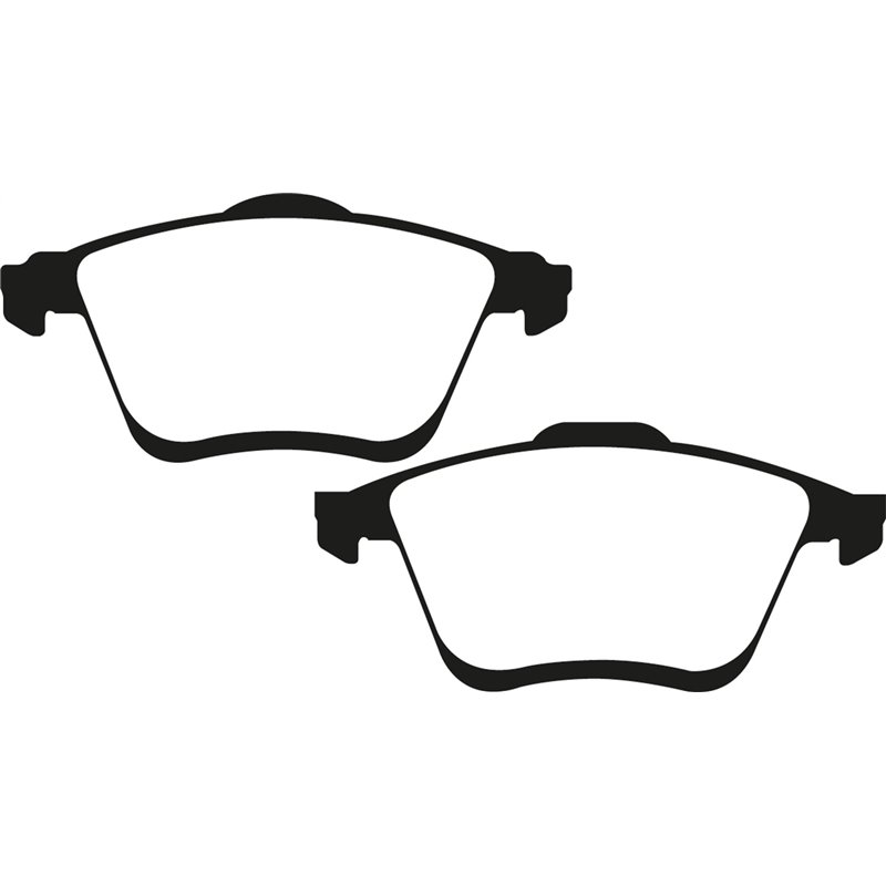 EBC Brakes | Redstuff 3000 Series Ceramic Low Dust Pads - Front EBC Brakes Brake Pads