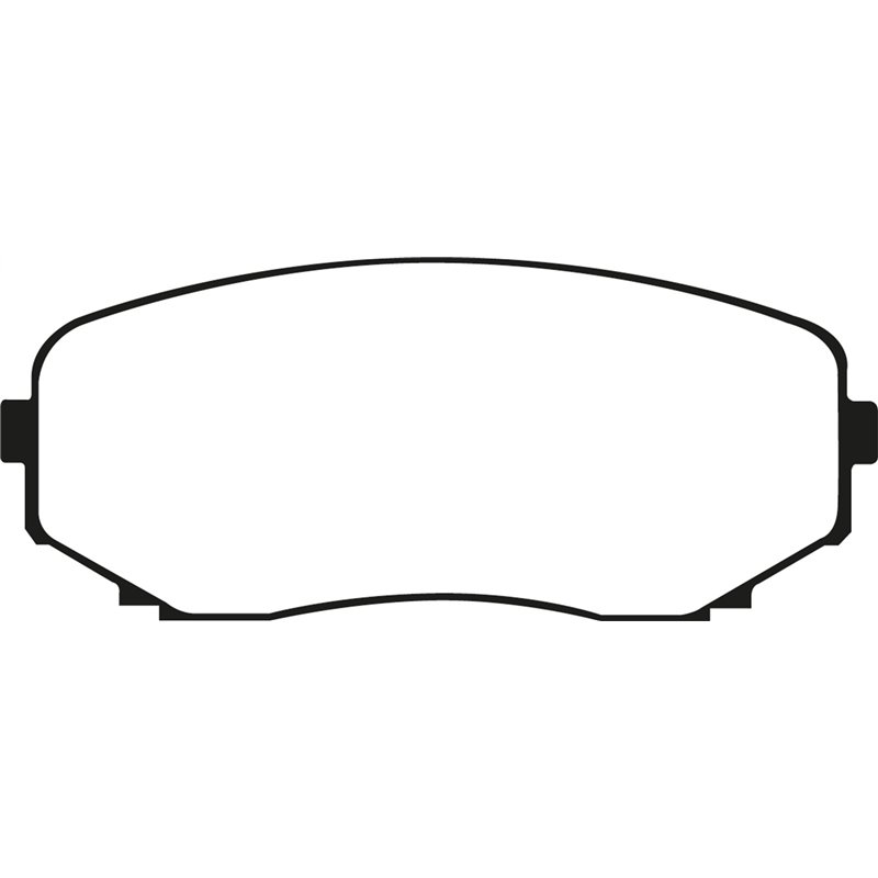 EBC Brakes | Redstuff 3000 Series Ceramic Low Dust Pads - Front - Ford / Lincoln / Mazda 2007-2022 EBC Brakes Brake Pads