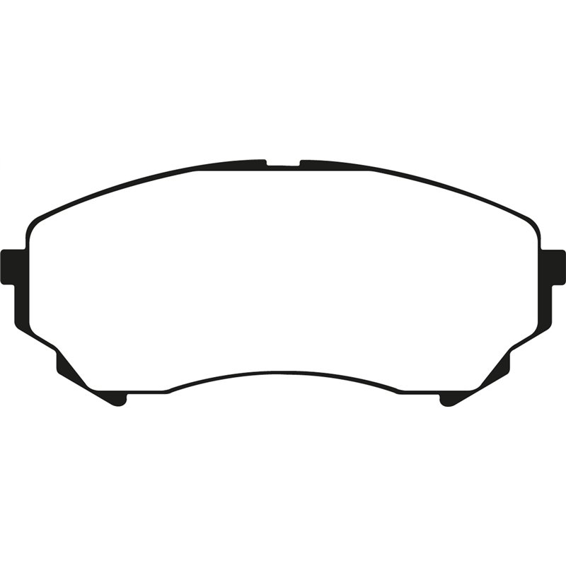 EBC Brakes | Redstuff 3000 Series Ceramic Low Dust Pads - Front EBC Brakes Brake Pads