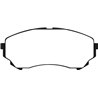 EBC Brakes | Redstuff 3000 Series Ceramic Low Dust Pads - Front EBC Brakes Brake Pads