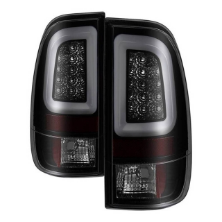 Spyder | Tail Lights - LED Bar Style - Black Smoke SPYDER Tail Lights