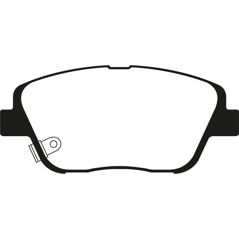 EBC Brakes | Redstuff 3000 Series Ceramic Low Dust Pads - Front EBC Brakes Brake Pads