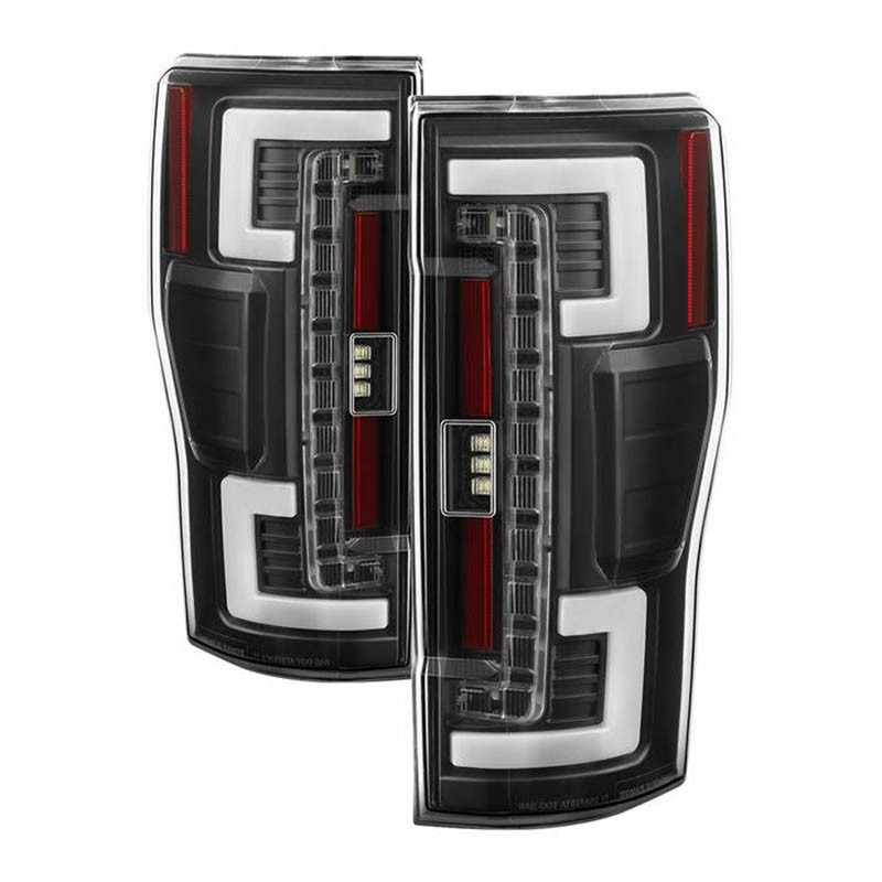 Spyder | Tail Lights - LED Bar Style - Black SPYDER Tail Lights
