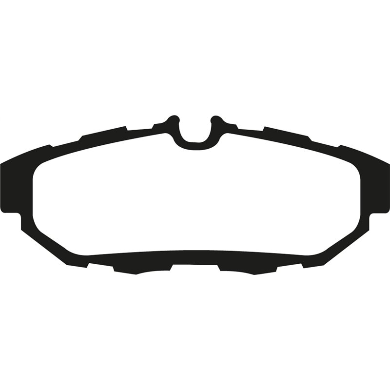 EBC Brakes | Redstuff 3000 Series Ceramic Low Dust Pads - Arrière EBC Brakes Plaquettes de freins