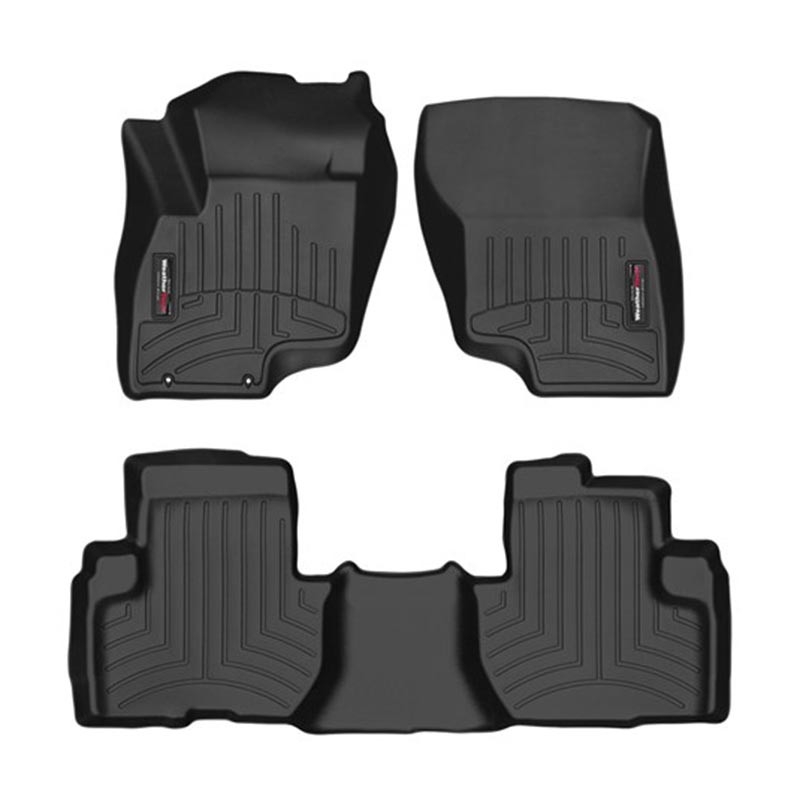 WeatherTech | Front & Rear FloorLiner Kit - Mitsubishi Outlander PHEV 18-20 WeatherTech Floor Mats