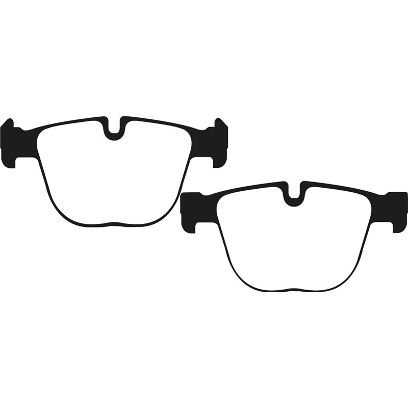 EBC Brakes | Redstuff 3000 Series Ceramic Low Dust Pads - Rear EBC Brakes Brake Pads