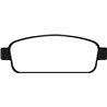 EBC Brakes | Redstuff 3000 Series Ceramic Low Dust Pads - Rear EBC Brakes Brake Pads