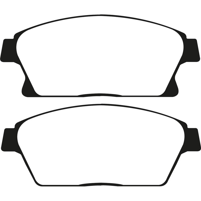 EBC Brakes | Redstuff 3000 Series Ceramic Low Dust Pads - Front EBC Brakes Brake Pads