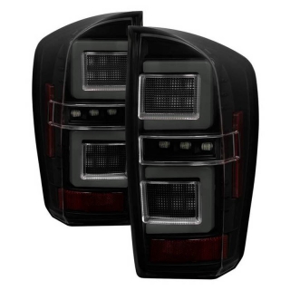 Spyder | Tail Lights - LED Bar Style - Black Smoke SPYDER LED Tail Lights