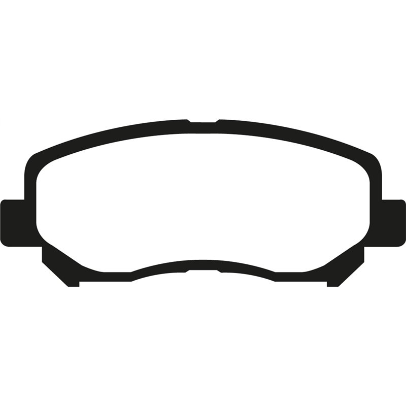 EBC Brakes | Redstuff 3000 Series Ceramic Low Dust Pads - Front EBC Brakes Brake Pads