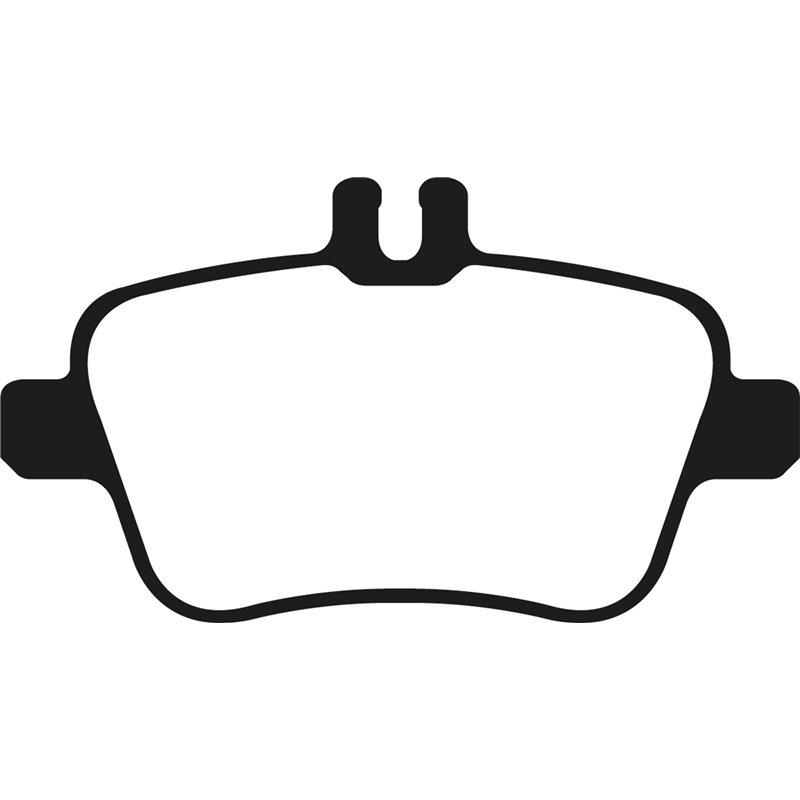 EBC Brakes | Redstuff 3000 Series Ceramic Low Dust Pads - Arrière EBC Brakes Plaquettes de freins
