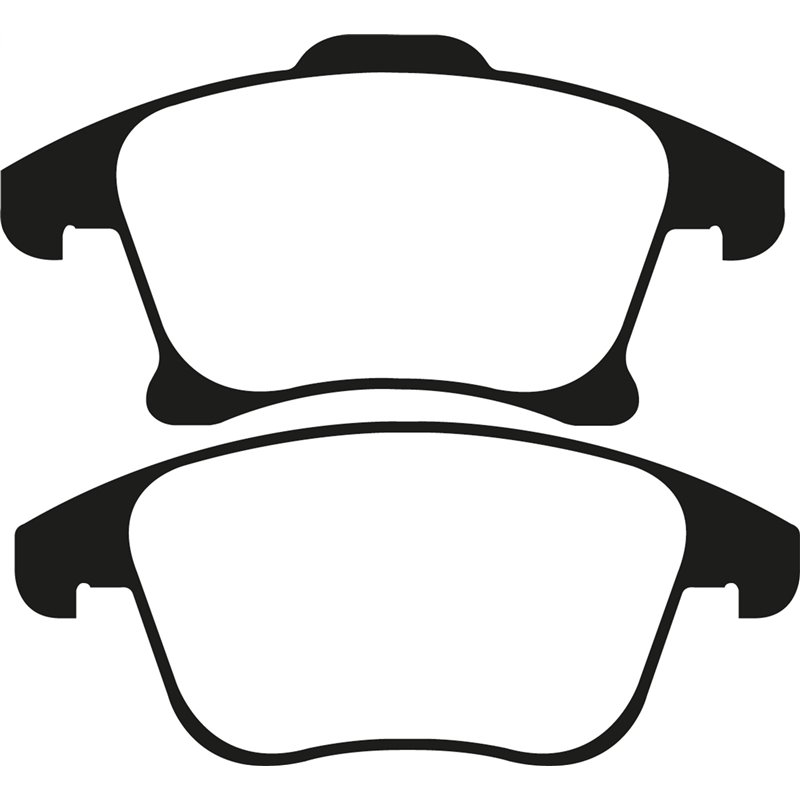 EBC Brakes | Redstuff 3000 Series Ceramic Low Dust Pads - Front EBC Brakes Brake Pads