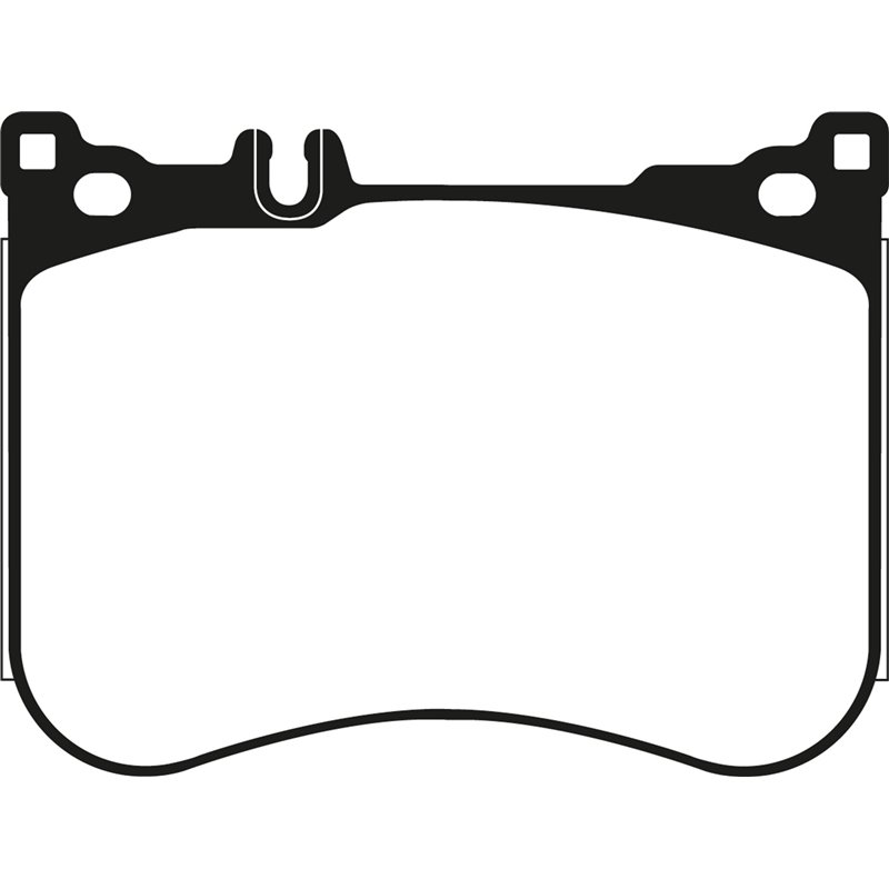 EBC Brakes | Redstuff 3000 Series Ceramic Low Dust Pads - Front - Mercedes-Benz 2013-2022 EBC Brakes Brake Pads
