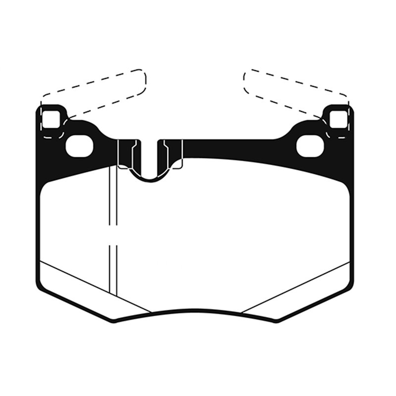 EBC Brakes | Redstuff 3000 Series Ceramic Low Dust Pads - Rear - GS F / Base / RC F / Track Edition 5.0L 2015-2020 EBC Brakes...