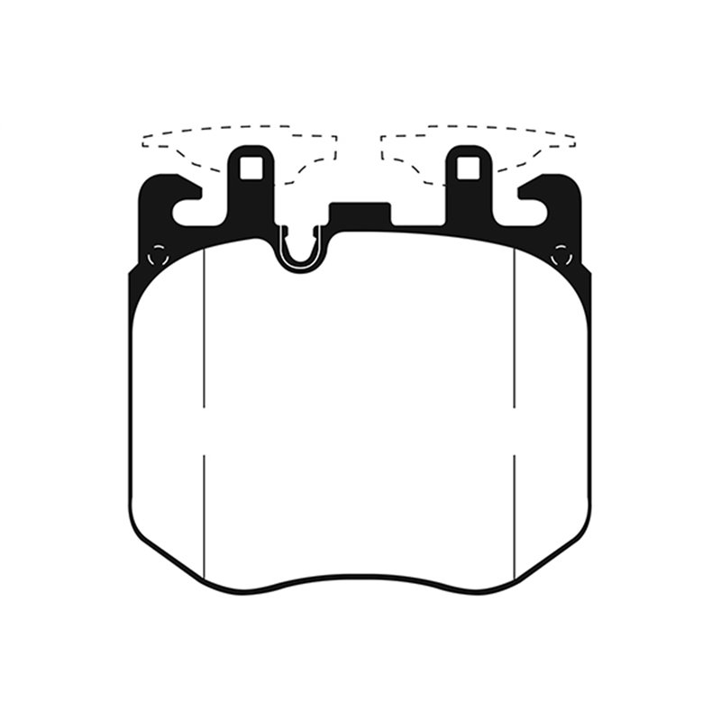 EBC Brakes | Redstuff 3000 Series Ceramic Low Dust Pads - Front - BMW 2016-2022 EBC Brakes Brake Pads