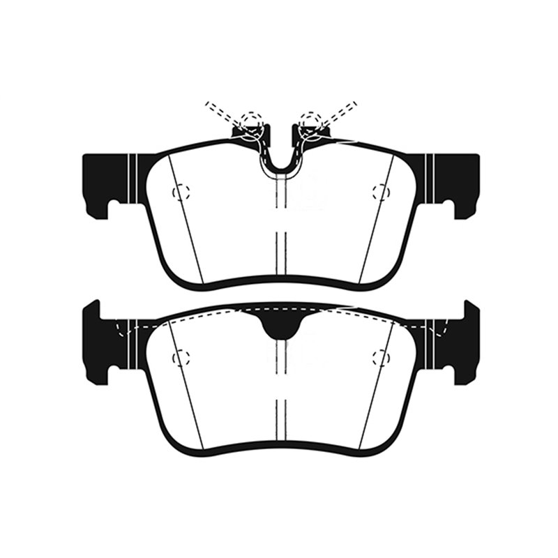 EBC Brakes | Redstuff 3000 Series Ceramic Low Dust Pads - Rear - Volvo 2.0T 2017-2022 EBC Brakes Brake Pads