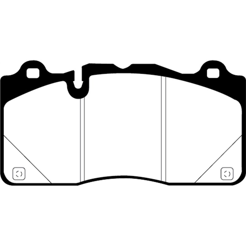 EBC Brakes | Redstuff 3000 Series Ceramic Low Dust Pads - Front - CTS / Camaro 6.2L 2016-2022 EBC Brakes Brake Pads