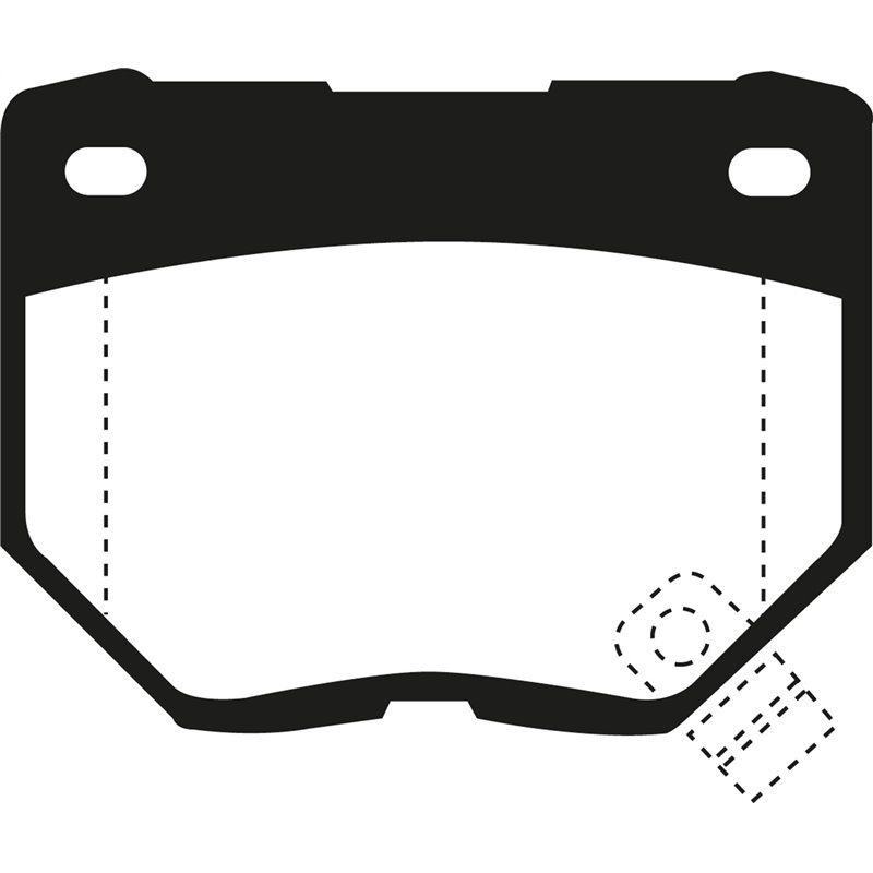 EBC Brakes | Redstuff 3000 Series Ceramic Low Dust Pads - Arrière EBC Brakes Plaquettes de freins