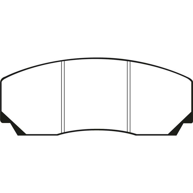 EBC Brakes | Yellowstuff 4000 Series Street / Track Pads - Front EBC Brakes Brake Pads