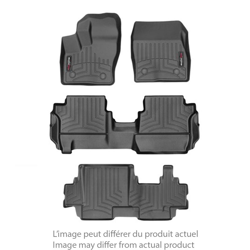 WeatherTech | FloorLiner Kit (1st, 2nd & 3rd Row) - Ford Transit Connect 14-22 WeatherTech Floor Mats