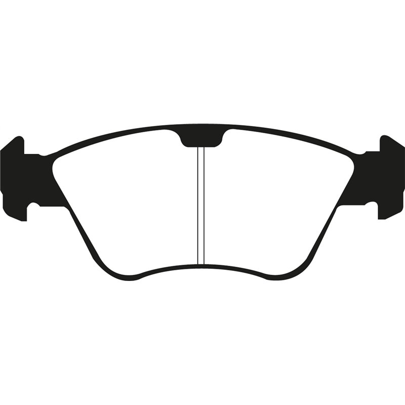 EBC Brakes | Yellowstuff 4000 Series Street / Track Pads - Avant EBC Brakes Plaquettes de freins