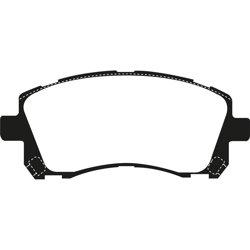 EBC Brakes | Yellowstuff 4000 Series Street / Track Pads - Front EBC Brakes Brake Pads