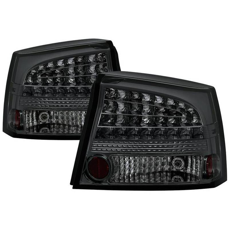 Spyder | Tail Lights - LED Bar Style - Smoke SPYDER LED Tail Lights