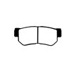 EBC Brakes | Yellowstuff 4000 Series Street / Track Pads - Rear EBC Brakes Brake Pads