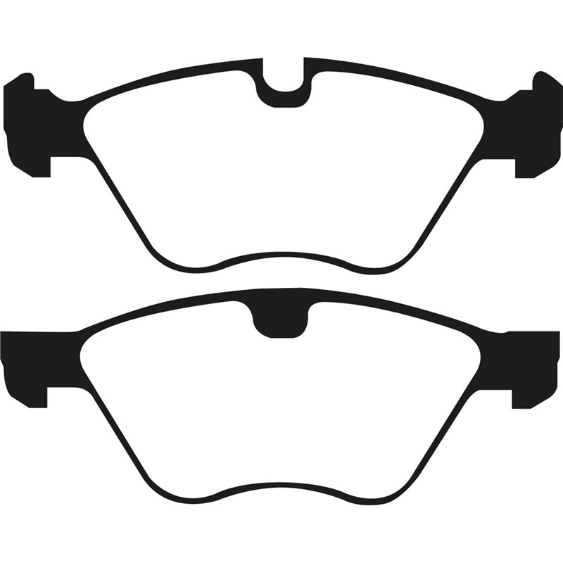EBC Brakes | Yellowstuff 4000 Series Street / Track Pads - Avant EBC Brakes Plaquettes de freins