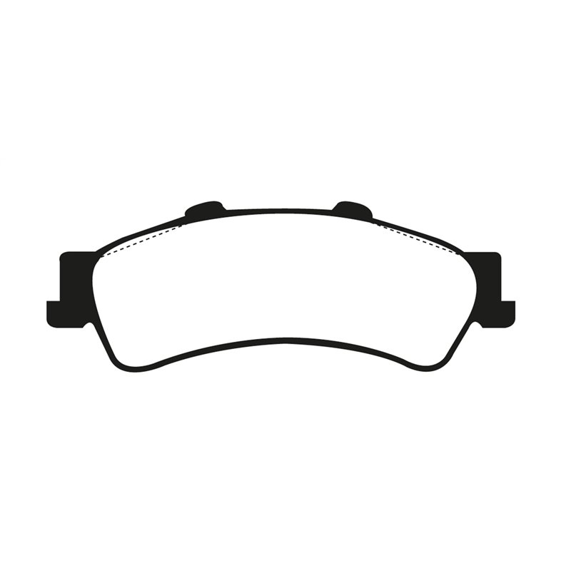EBC Brakes | Yellowstuff 4000 Series Street / Track Pads - Rear EBC Brakes Brake Pads