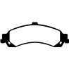 EBC Brakes | Yellowstuff 4000 Series Street / Track Pads - Rear EBC Brakes Brake Pads