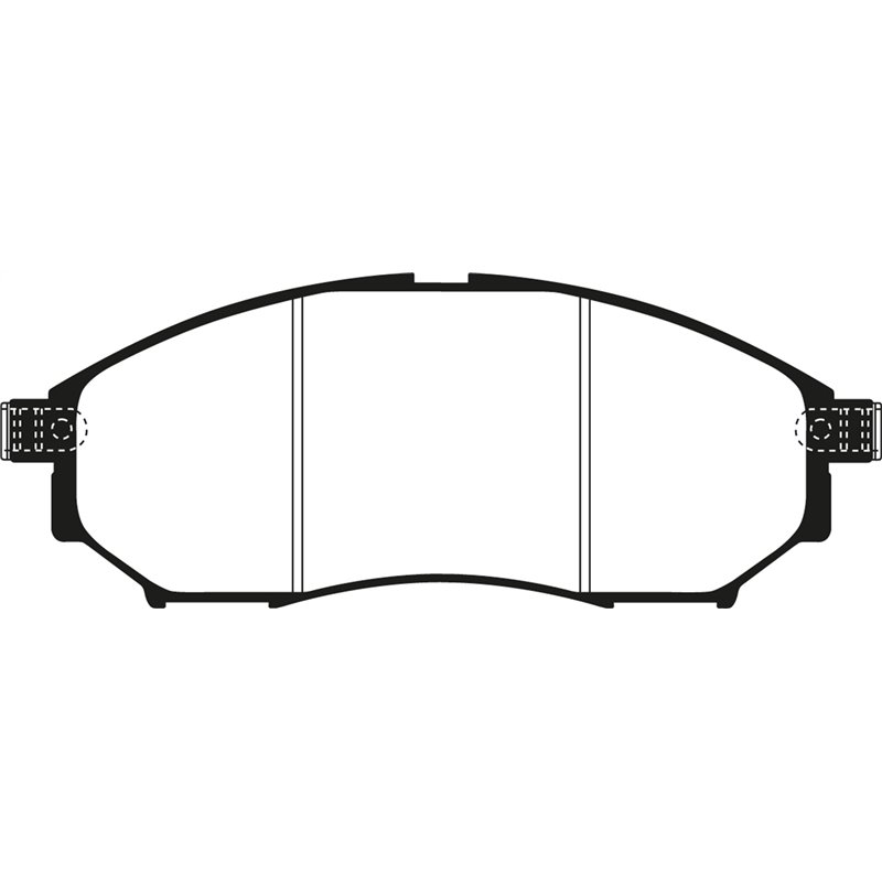 EBC Brakes | Yellowstuff 4000 Series Street / Track Pads - Front - Infiniti / Nissan 2002-2020 EBC Brakes Brake Pads