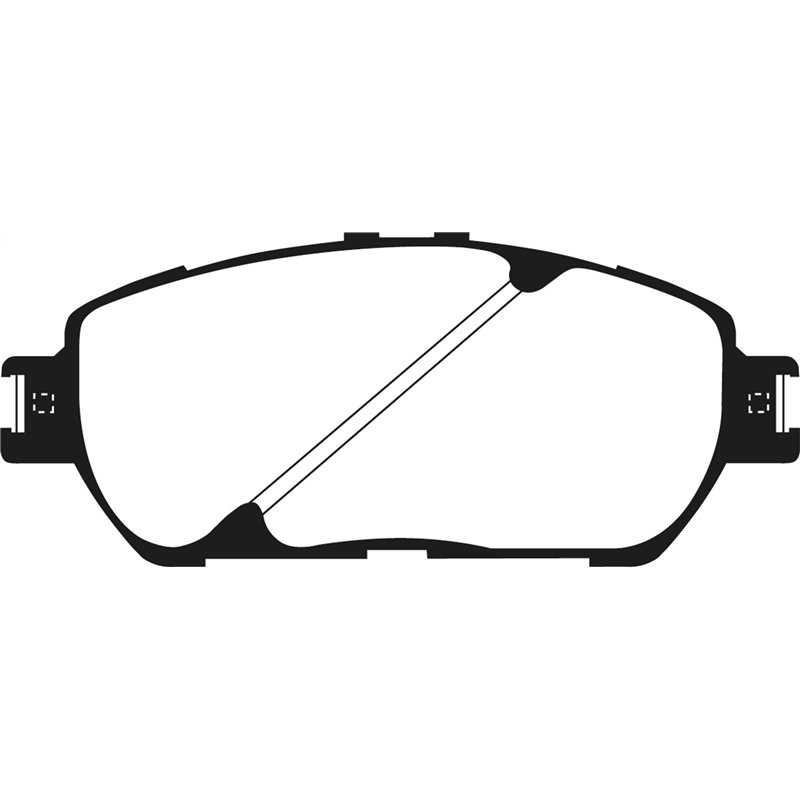 EBC Brakes | Yellowstuff 4000 Series Street / Track Pads - Front EBC Brakes Brake Pads