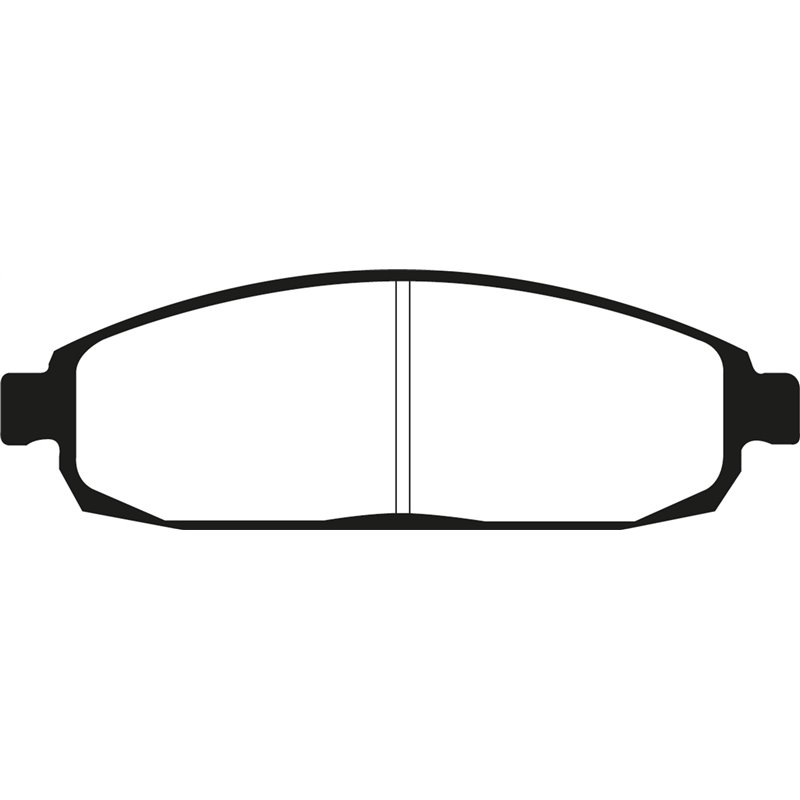 EBC Brakes | Yellowstuff 4000 Series Street / Track Pads - Front EBC Brakes Brake Pads