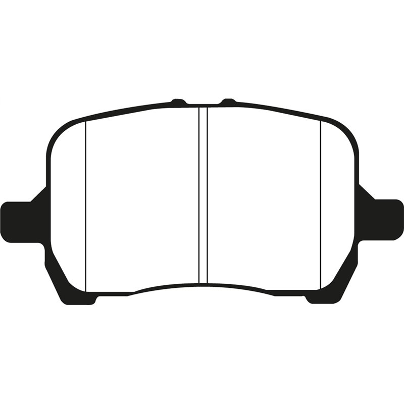 EBC Brakes | Yellowstuff 4000 Series Street / Track Pads - Front EBC Brakes Brake Pads