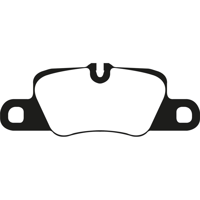 EBC Brakes | Yellowstuff 4000 Series Street / Track Pads - Rear - 911 / Panamera 2010-2022 EBC Brakes Brake Pads