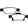 EBC Brakes | Yellowstuff 4000 Series Street / Track Pads - Rear - Durango / Grand Cherokee 2011-2022 EBC Brakes Brake Pads