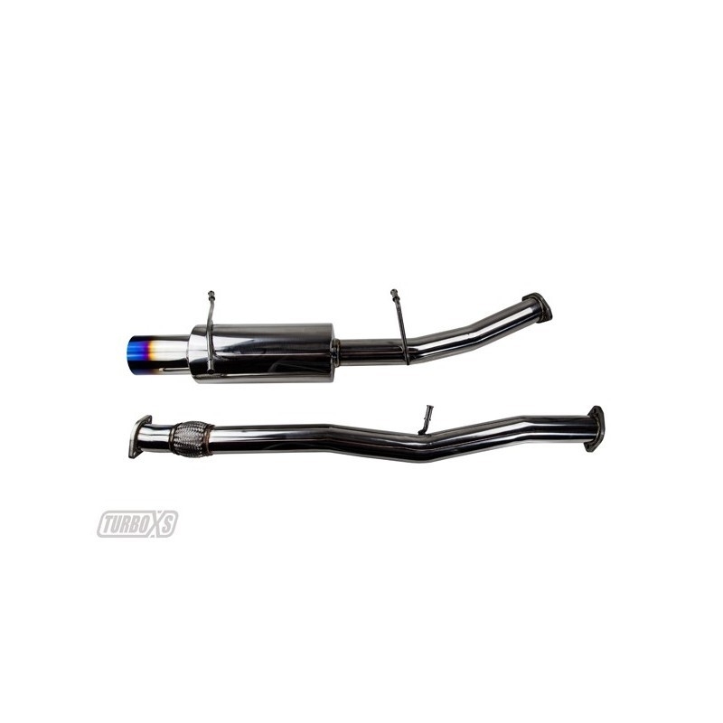 TurboXS | BLUE TIPPED CATBACK EXHAUST - WRX / Limited / TR / WRX STi 2.0T / 2.5T 2002-2007 TurboXS Cat-Back Exhausts