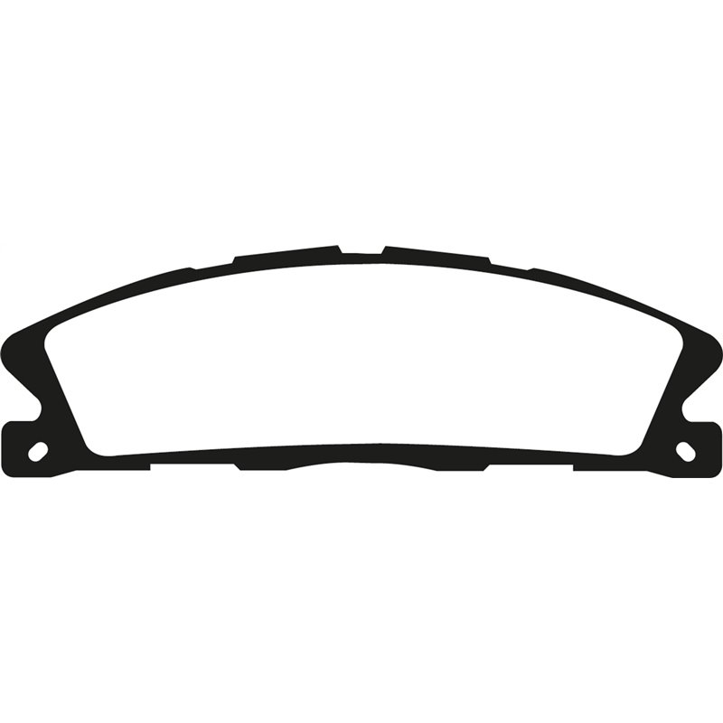 EBC Brakes | Yellowstuff 4000 Series Street / Track Pads - Front - Explorer / Flex / MKS 2013-2019 EBC Brakes Brake Pads
