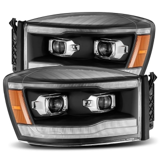 AlphaRex | LUXX-Series Full LED Dual Projector Headlights - Ram 1500 / 2500 / 3500 2006-2009 AlphaRex Headlights