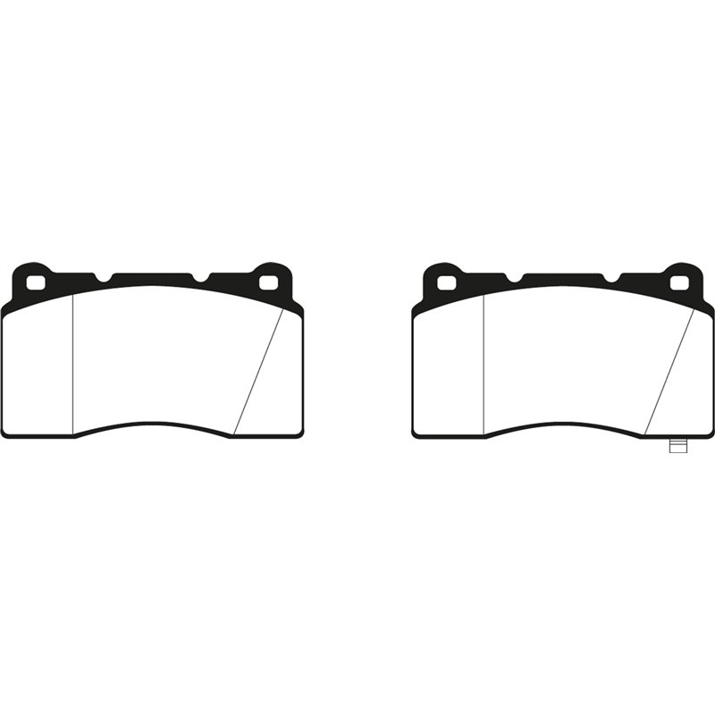 EBC Brakes | Yellowstuff 4000 Series Street / Track Pads - Front EBC Brakes Brake Pads