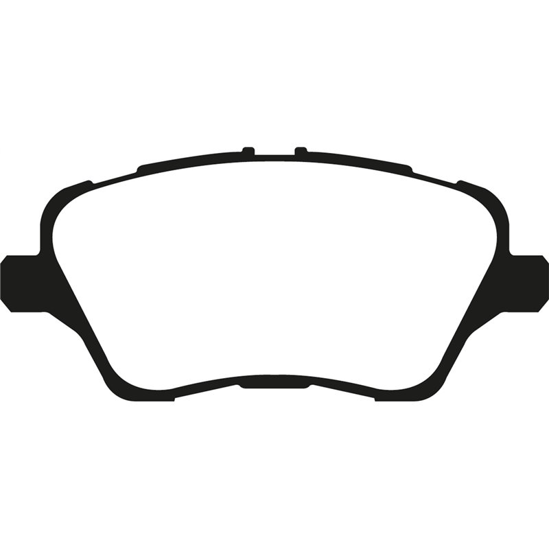 EBC Brakes | Yellowstuff 4000 Series Street / Track Pads - Front - Fiesta ST Line / ST 1.6L 2014-2019 EBC Brakes Brake Pads